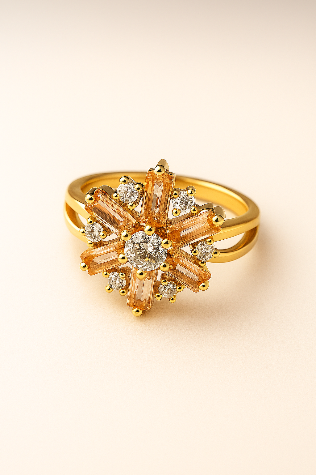 The Celestial Bloom Ring