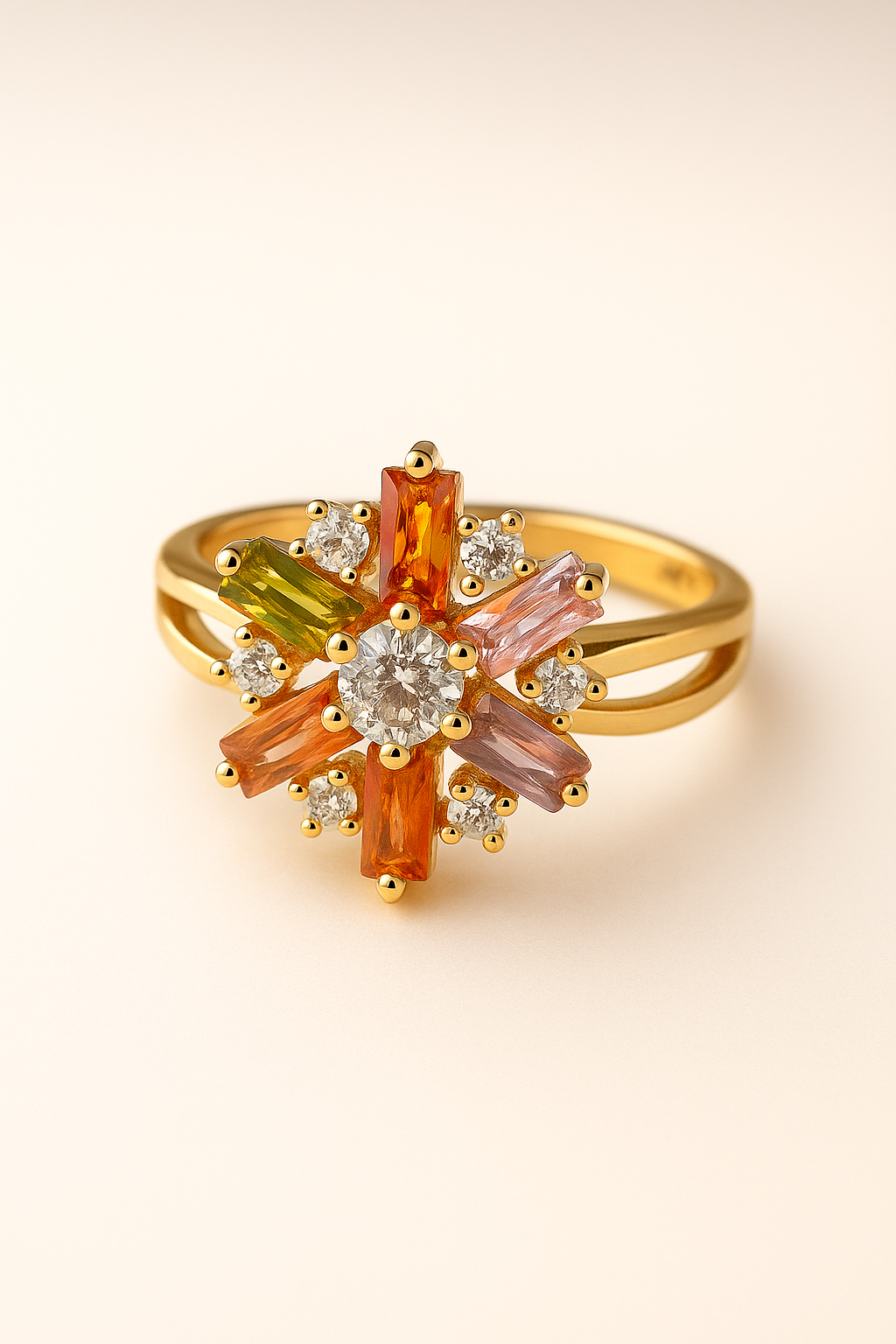 The Celestial Bloom Ring