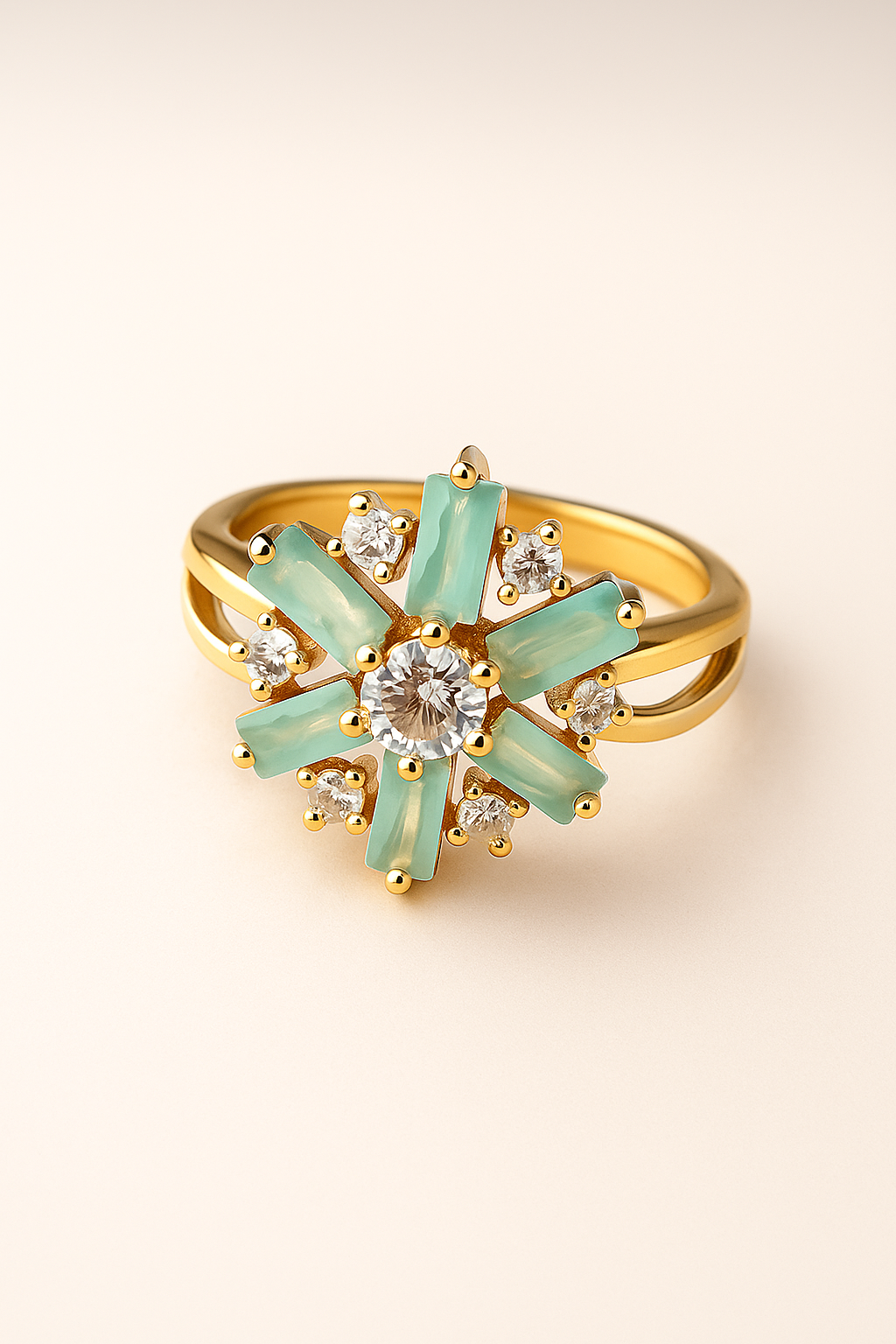 The Celestial Bloom Ring